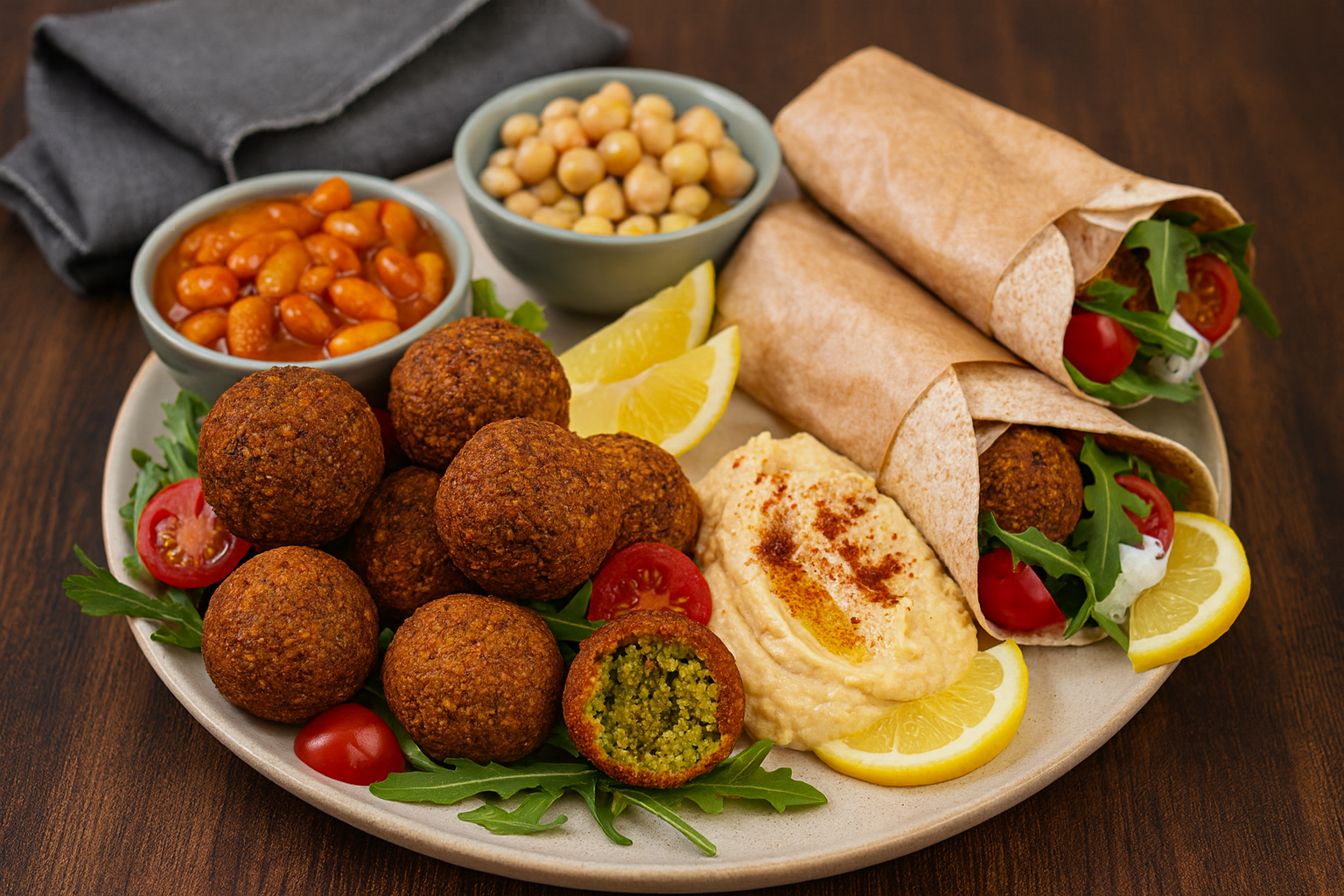 Falafel mit Tahini